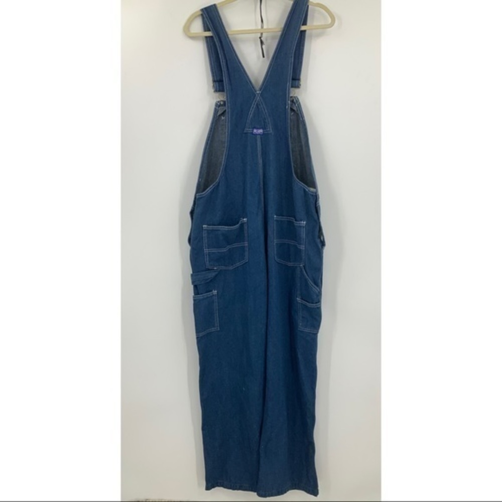 Big Smith dark wash Carpenter overalls